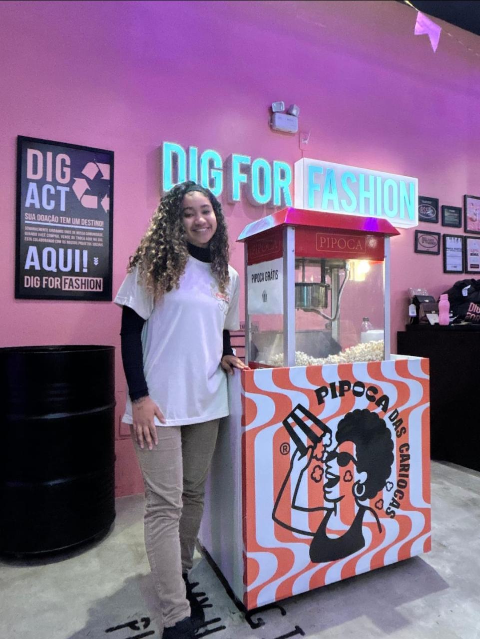 Pipoca das Cariocas em evento